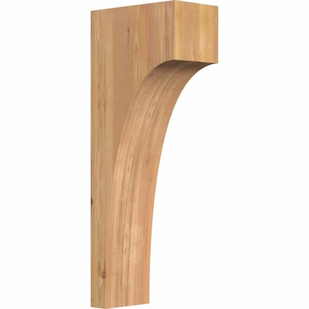 Huntington Smooth Corbel, Western Red Cedar, 5 1/2W X 10D X 26H